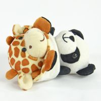 SWAPPIES Wende Pl&uuml;schtier Panda / Giraffe 15 cm