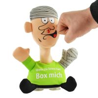Stress-Max "Box mich" Puppe Antistress-Abbau grün 23 cm