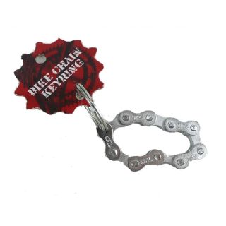 Schlüsselanhänger Fahrradkette Schlüsselring Edelstahl