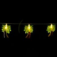 Palmbaum Palmen LED Lichterkette Partybeleuchtung innen...