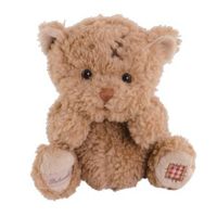 BARBARA BUKOWSKI beige Teddybär CHARLIE mit Mütze Neue Kollektion 18 cm NEU 