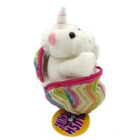 EMILY Mini-Einhorn aus Plüsch im Ei 13 cm Plüschtier Kuscheltier Schmusetier NEU