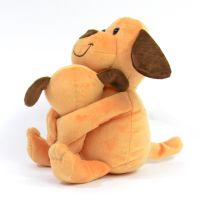 KÖGLER Plüsch Hund mit Baby Hündchen Kuscheltier Schmusetier 16 cm NEU