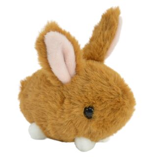 Plüsch Hase Häschen 11 cm Kuschelhäschen Schmusetier Braun