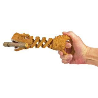 Kögler Teleskop T-Rex Dinosaurier Schnapper Greifer 31 x 14 x 2 cm Farbe wählbar Braun