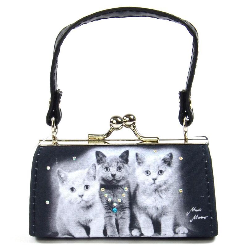3 Katzen Mini Bags Tasche Katze Geldbörse  Kitten Cat Mario Moreno Neu OVP 