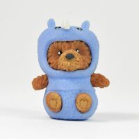 Kögler Dress-Up Teddybären mit Tier Klamotten TPR Gummi 7 cm 4-fach sortiert