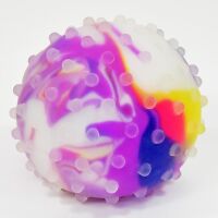 Kögler XXL Anti Stressball Stachel-Quetschball marmorierte Farben 11,5 cm cm TPR