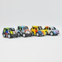 4 x Kögler Metall Die Cast Mini Graffiti Autos mit...