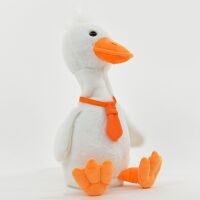 Kögler Labertier Gans Donald mit Krawatte plappert alles nach Partygag 25 cm