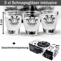 Schnapskrake® Rot Shotverteiler Getränkeverteiler 8 Gläser á 3cl Partyhighlight