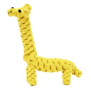 Kögler Haustier Tauspielzeug Giraffe gelb Hundespielzeug Katzenspielzeug 21 cm