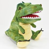 Kögler T-Rex Dino Dinosaurier Handpuppe Puppe Kinder Spielzeug grün Plüsch 30 cm