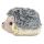 Kögler Plüschtier Igel Schmusetier Stofftier Kuscheltier 7 x 7 x 10 cm Schwarz