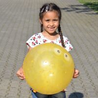5 tlg. Anti-Gravity Balloon Aufblasröhrchen zum aufblasen 3x Meerestiere 2x gold