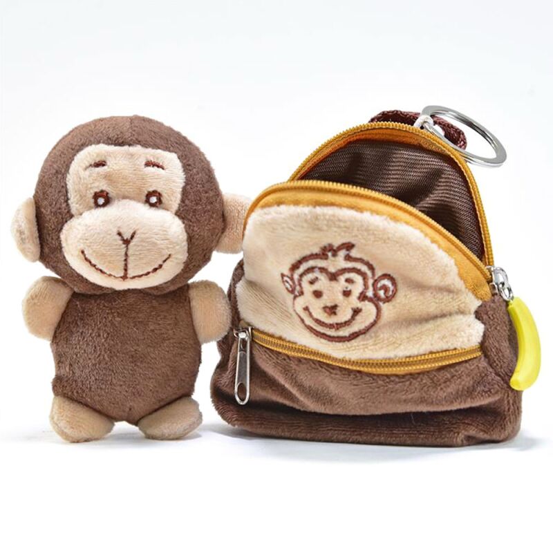 Kögler Friends2Go Plüschtier Affe & Rucksack Taschenanhänger Schl