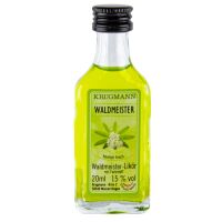 Krugmann 20 x Waldmeister Likör 15% Vol á 20 ml Fun-Shot Alkohol Kurzer