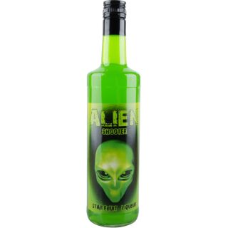 Krugmann Alien Sternfruchtlikör 17 % Vol. 0,7 L Alkohol Party JGA Partygadget