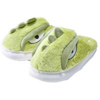 Kögler Kinder Dino Hausschuhe Plüsch Pantoffeln Dinosaurier Slipper Gr. 32/33