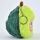 Kögler Schlüsselanhänger Plüsch Avocado 10 x 8 x 7 cm Taschenanhänger grün