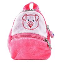 Kögler Friends2Go Plüschtier Schwein & Rucksack Taschenanhänger Schlüsselanhänger