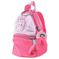 Kögler Friends2Go Plüschtier Einhorn Rucksack Taschenanhänger Schlüsselanhänger