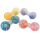 Squeeze Dumbbell Two Pop Quetsch Hantel mit Glitzer & Quallen Antistress 12cm