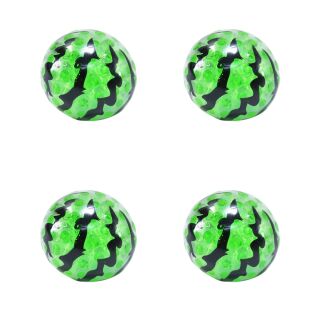 4 x Kögler Flutschi Wassermelon Speeze Ball Antistress 5,5 cm gefüllt mit Perlen