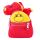 Friends2go Dinosaurier Azuro Taschenanhänger Mini Rucksack rot Schlüsselanhänger