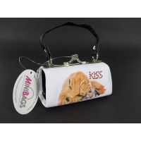 MARIO MORENO Minibag Hund &amp; Katze farbig Geldb&ouml;rse