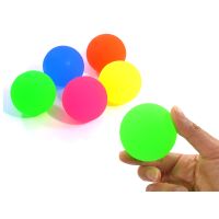 5 x Neon XL Flummi Gummi Ball Ø 55 mm Kinder...