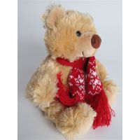 Teddybär "Rufus" mit Schal von KEEL Toys mit 18 cm