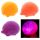 Squeeze Toys 3x LED Igel knautschbar lila, orange, neon