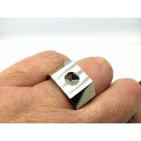 ESPRIT unisex Ring Edelstahl ESRG-10581A Fingerring Modeschmuck Gr. 18 NEU