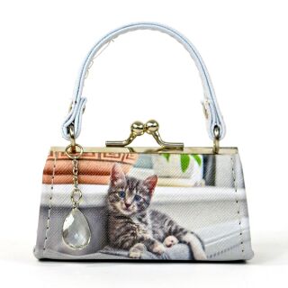 Katze | Color | Anhänger | Kunstleder